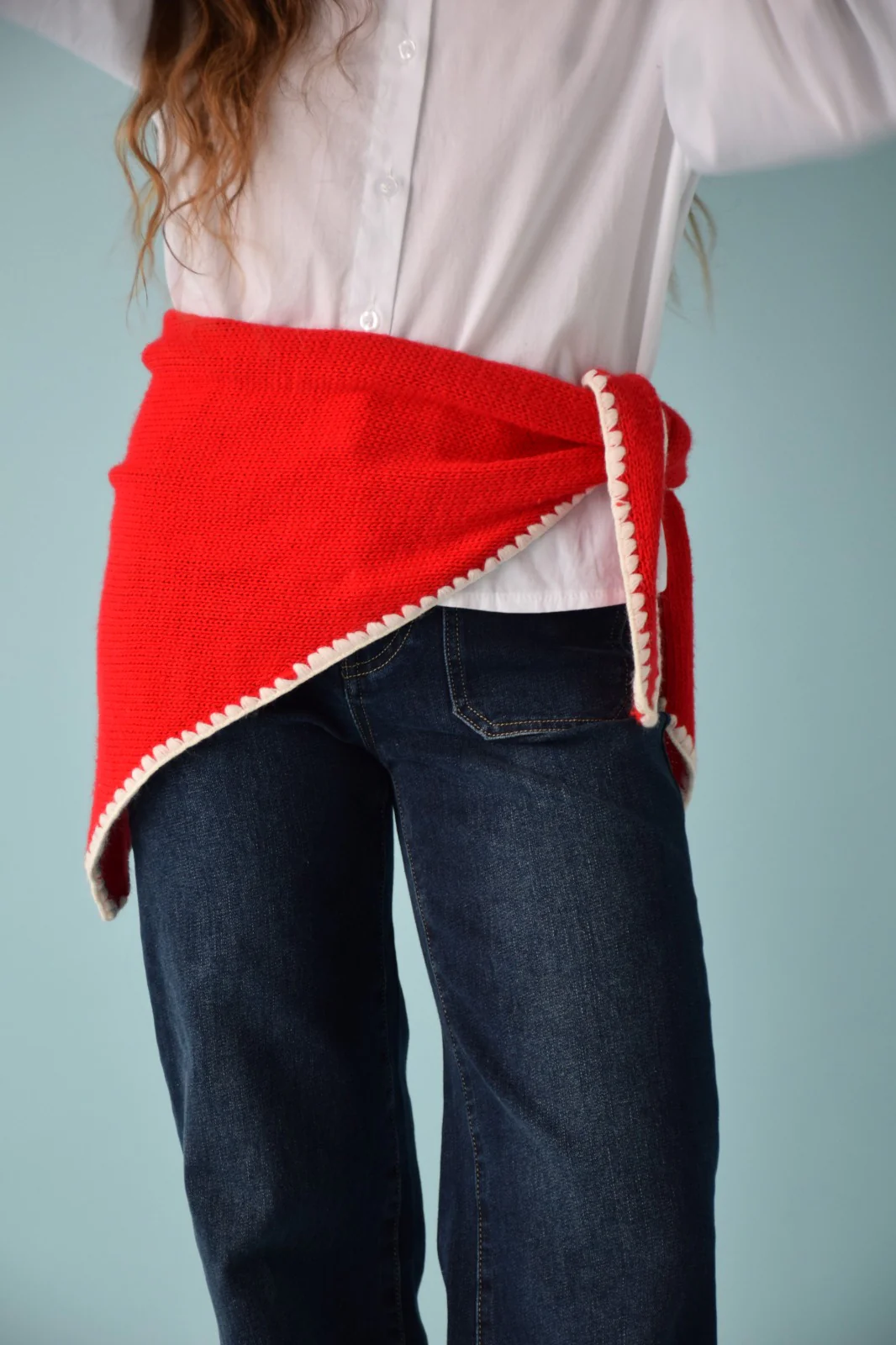 Bandana Punto Rojo y Blanco - Image 4