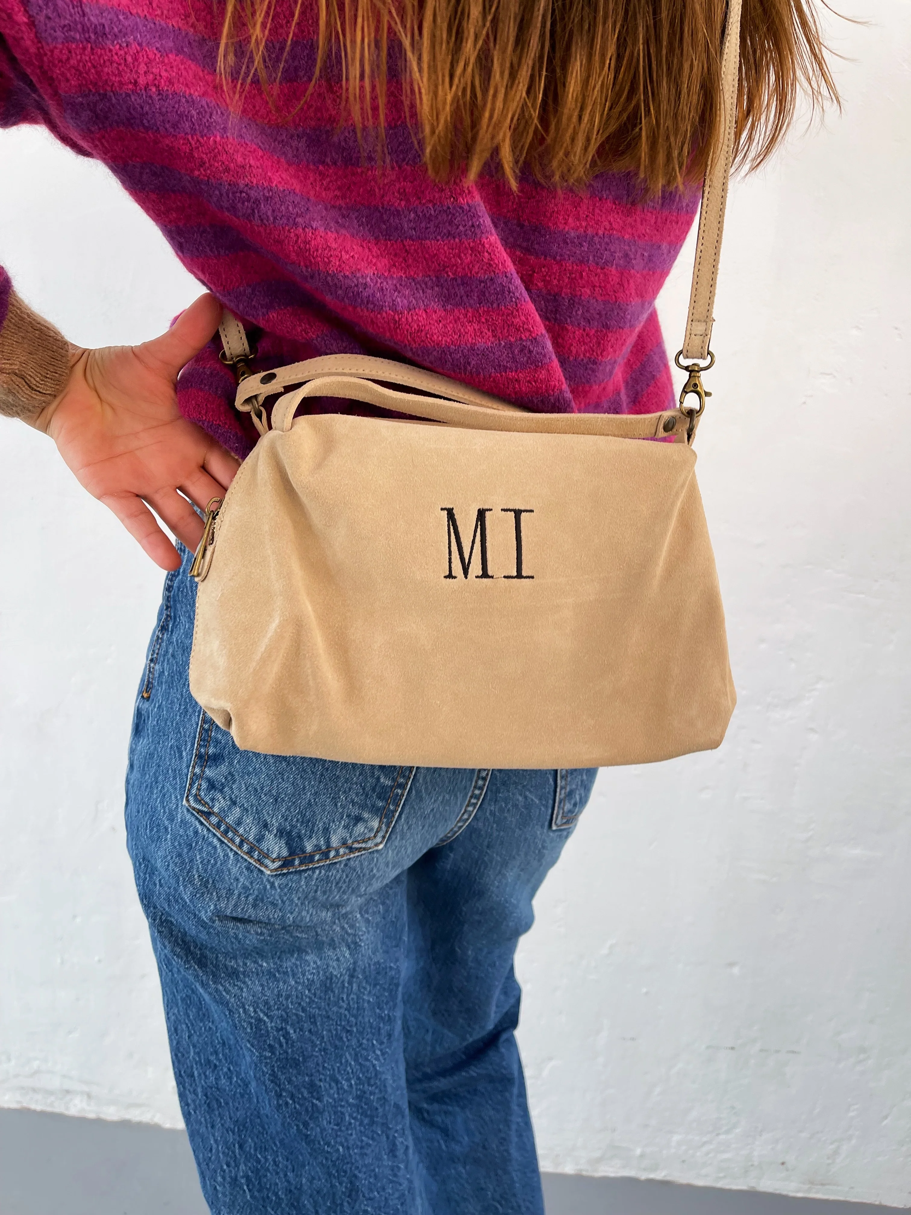 Bandolera Big Ante Beige - Image 3