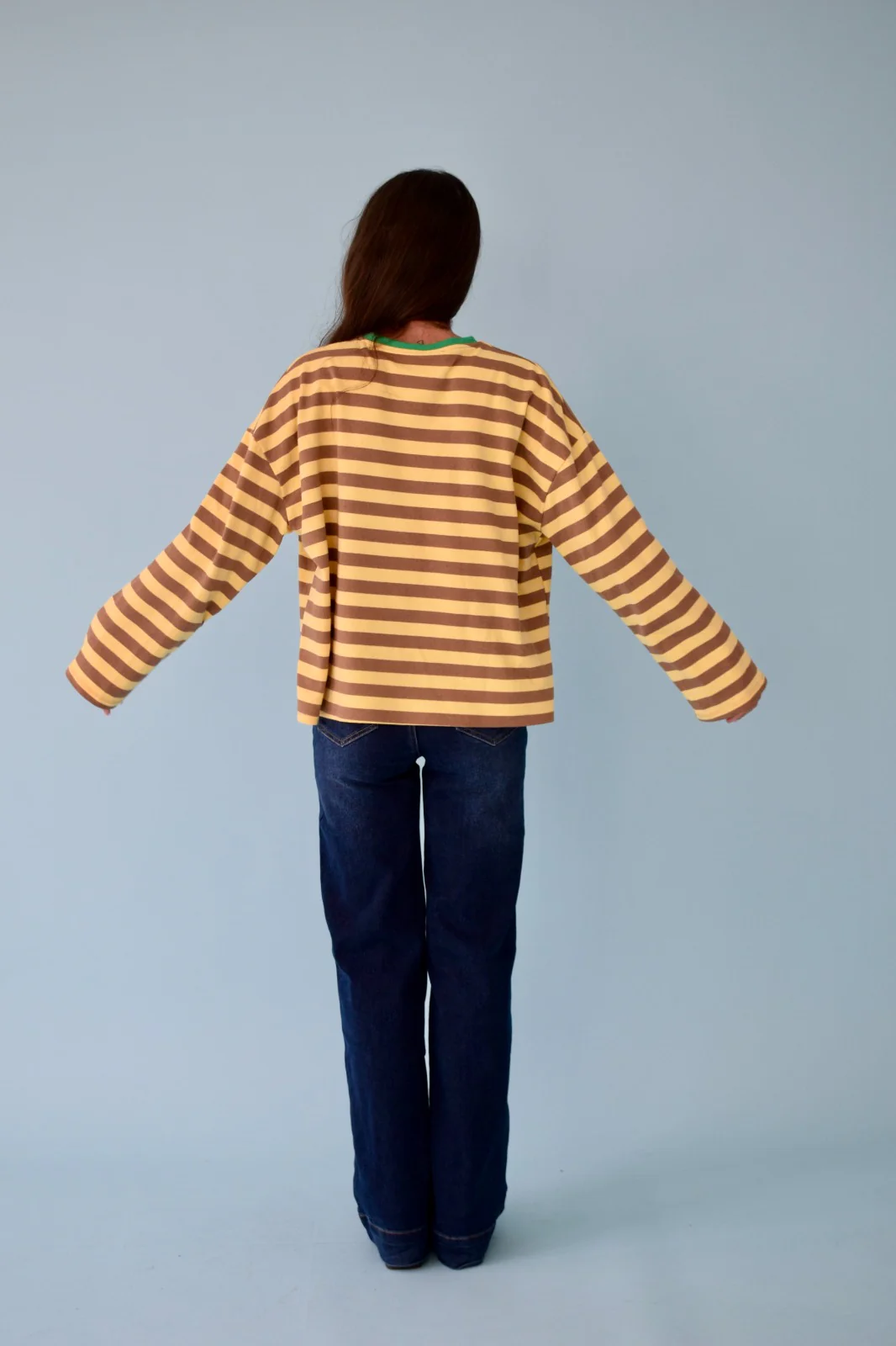 Camiseta Núria Amarillo y Marrón - Image 5