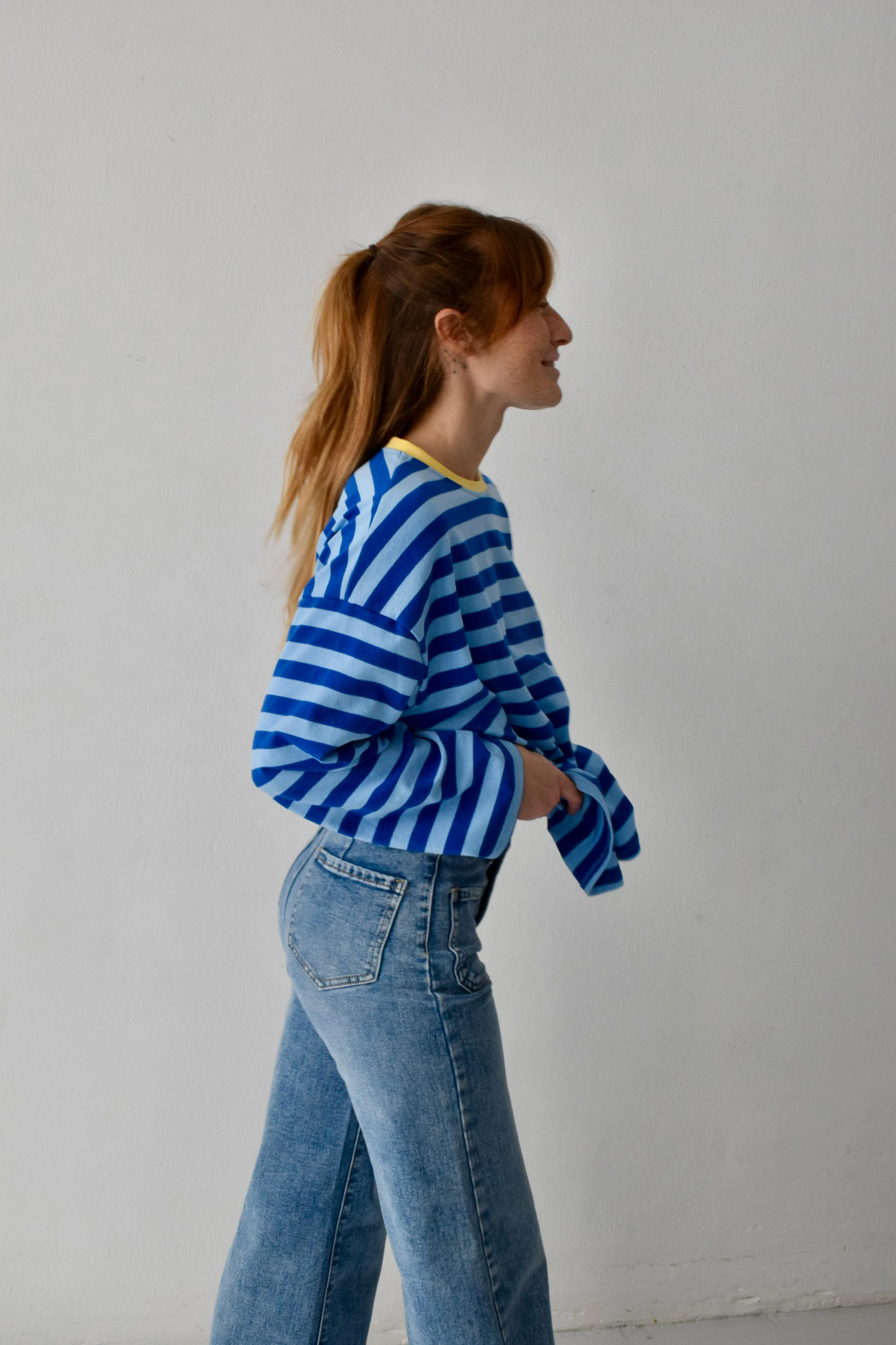 Camiseta Núria Azul y Amarillo - Image 10