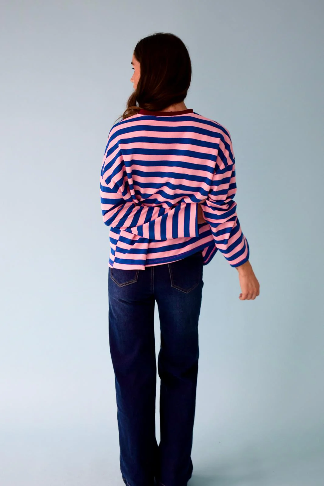 Camiseta Núria Azul y Rosa - Image 7