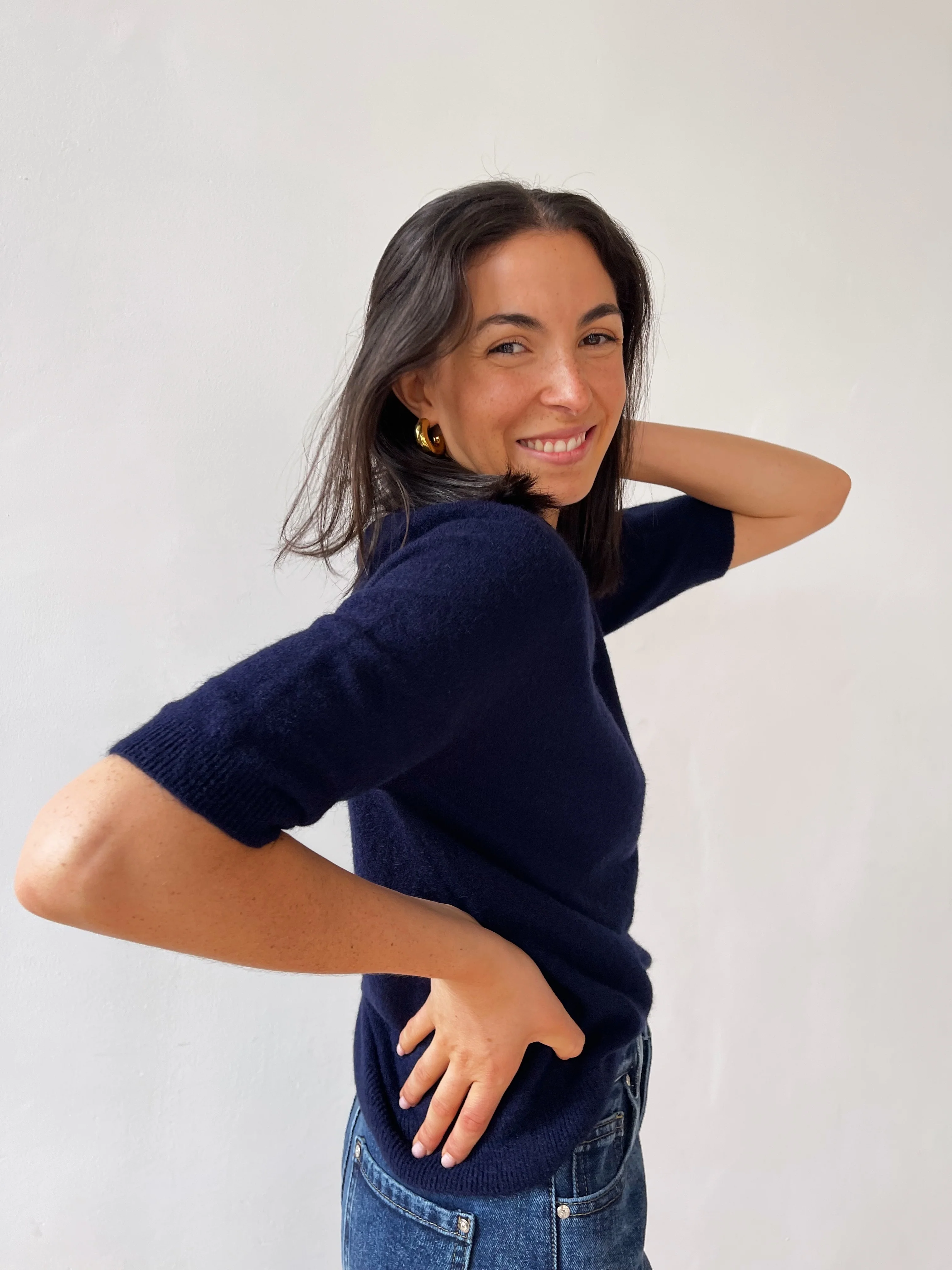 Camiseta Punto Azul Marino - Image 10