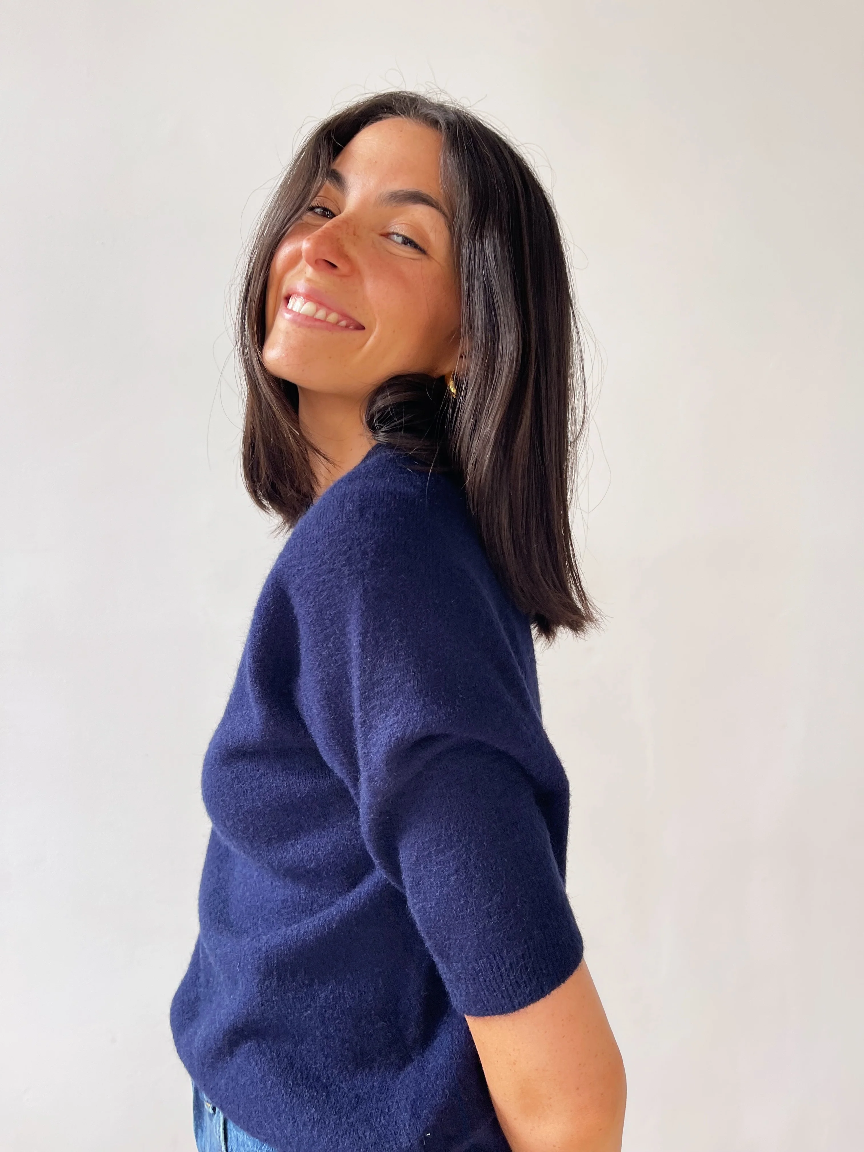 Camiseta Punto Azul Marino - Image 11