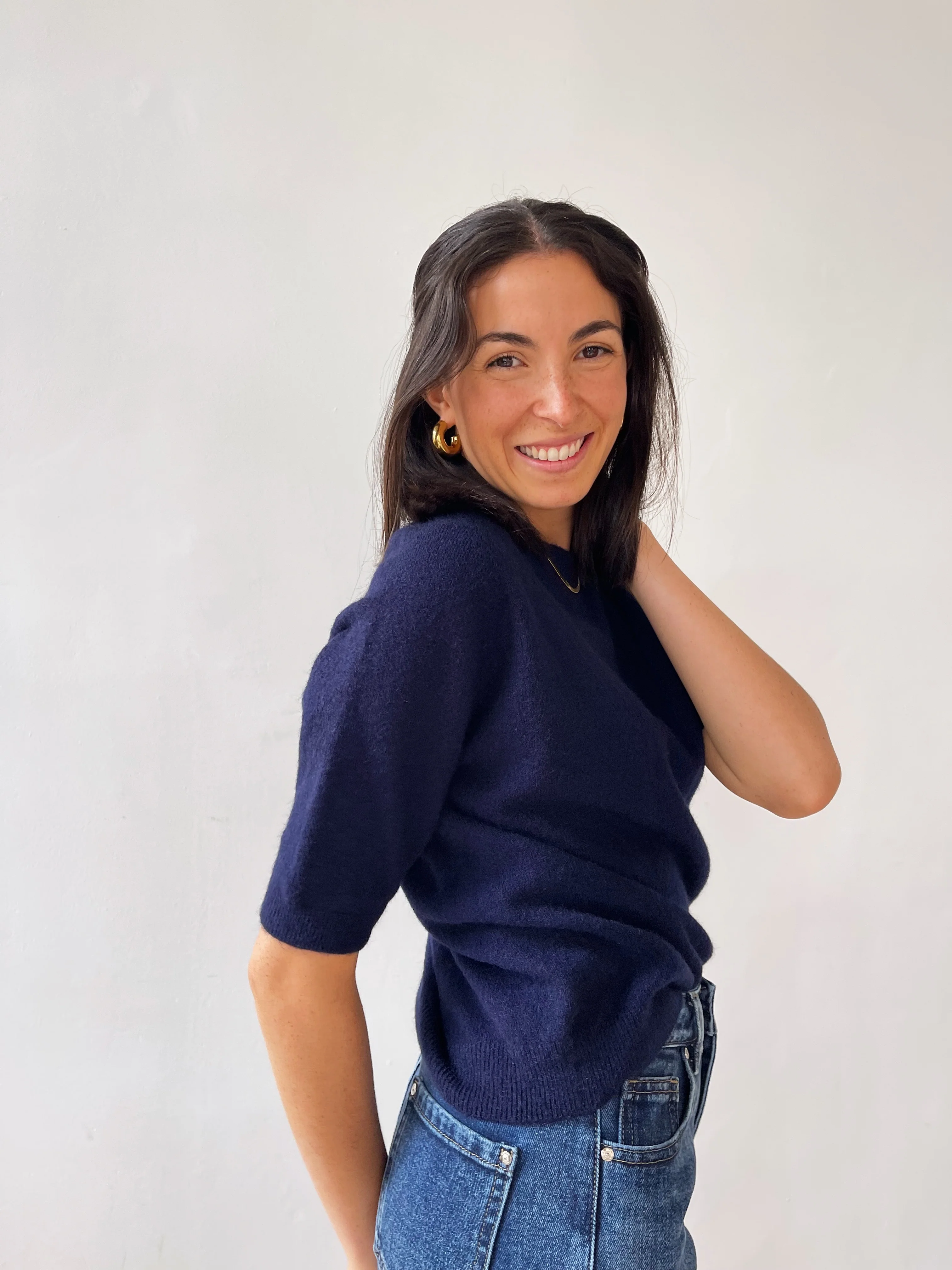 Camiseta Punto Azul Marino - Image 13