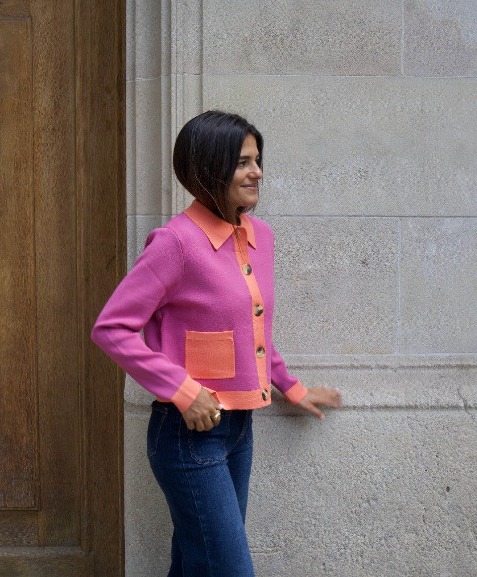 Cárdigan Dália Rosa - Image 3