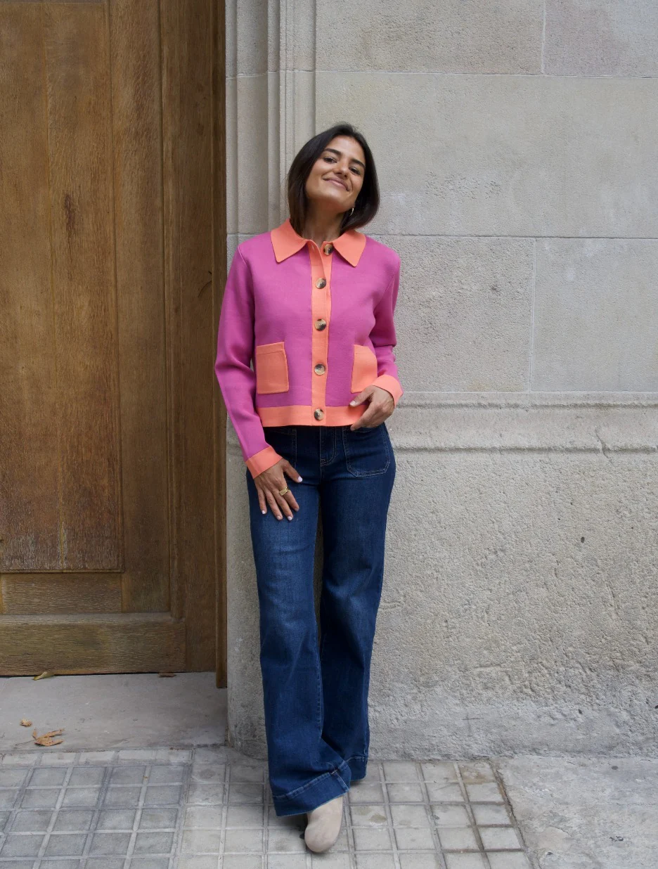 Cárdigan Dália Rosa - Image 5