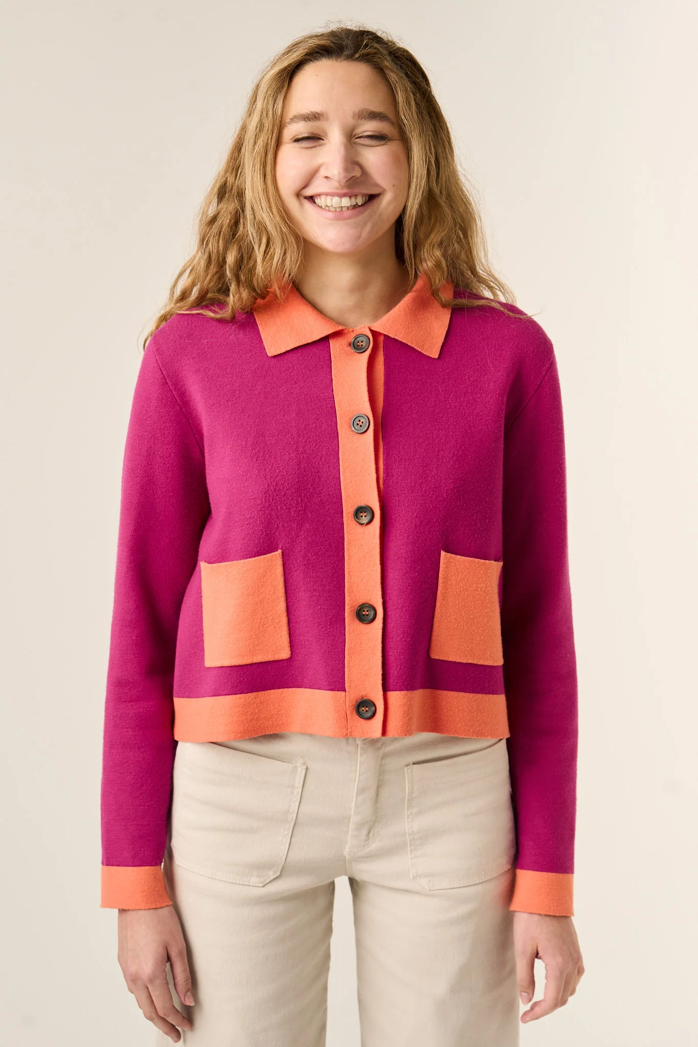 Cárdigan Dália Rosa - Image 7