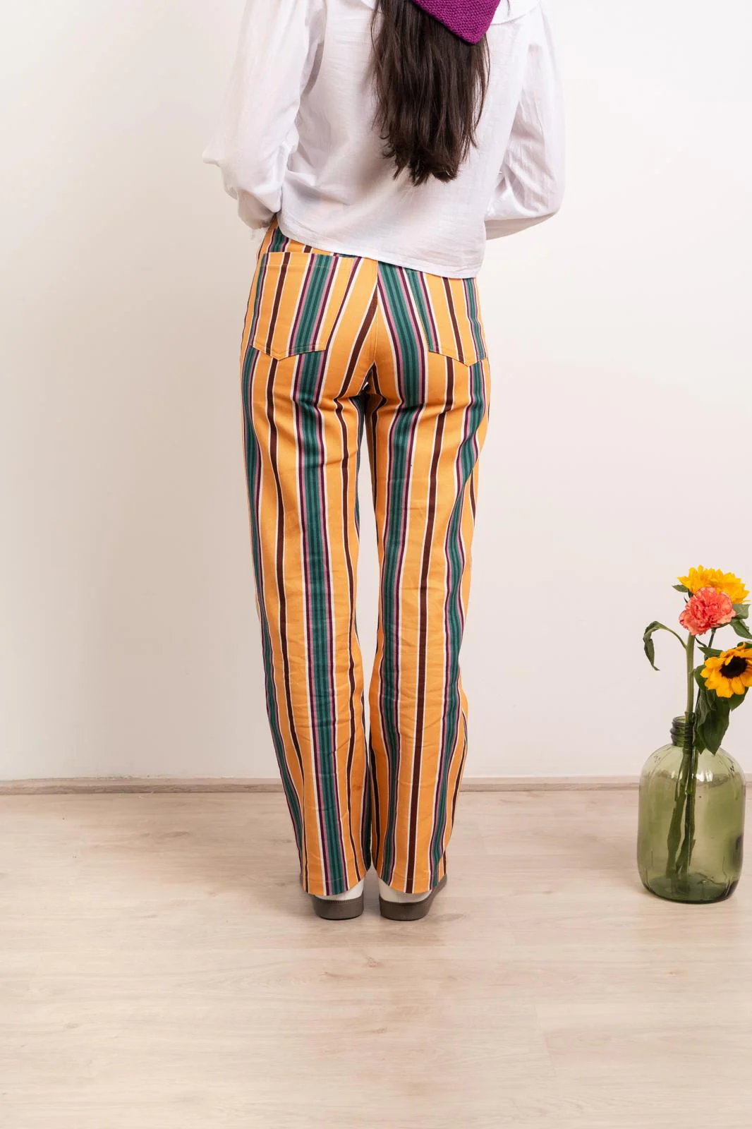 Jeans Inés Rayas Amarillo - Image 6