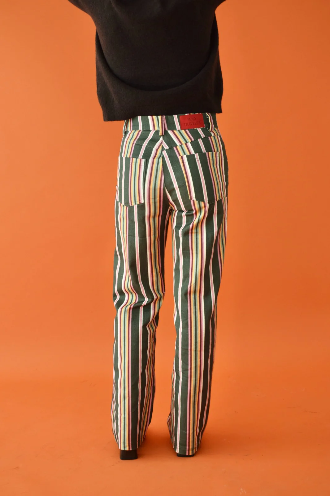 Jeans Inés Rayas Kaki - Image 5