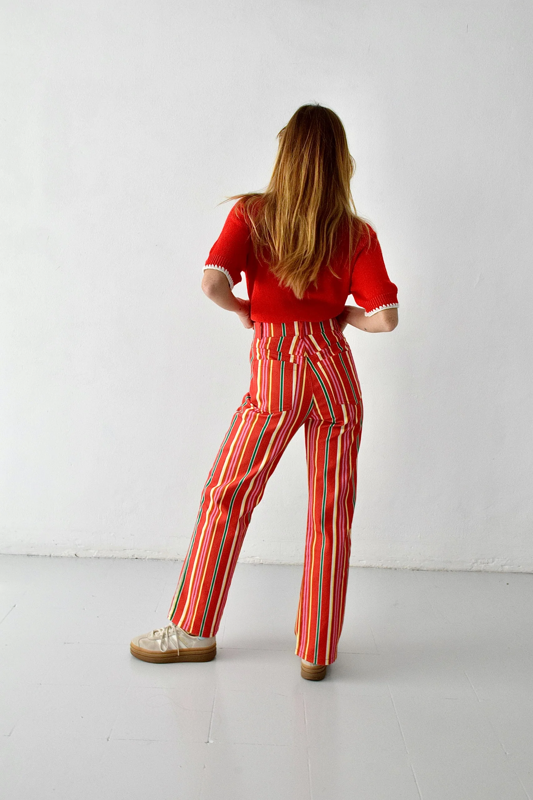 Jeans Inés Rayas Rojo - Image 5