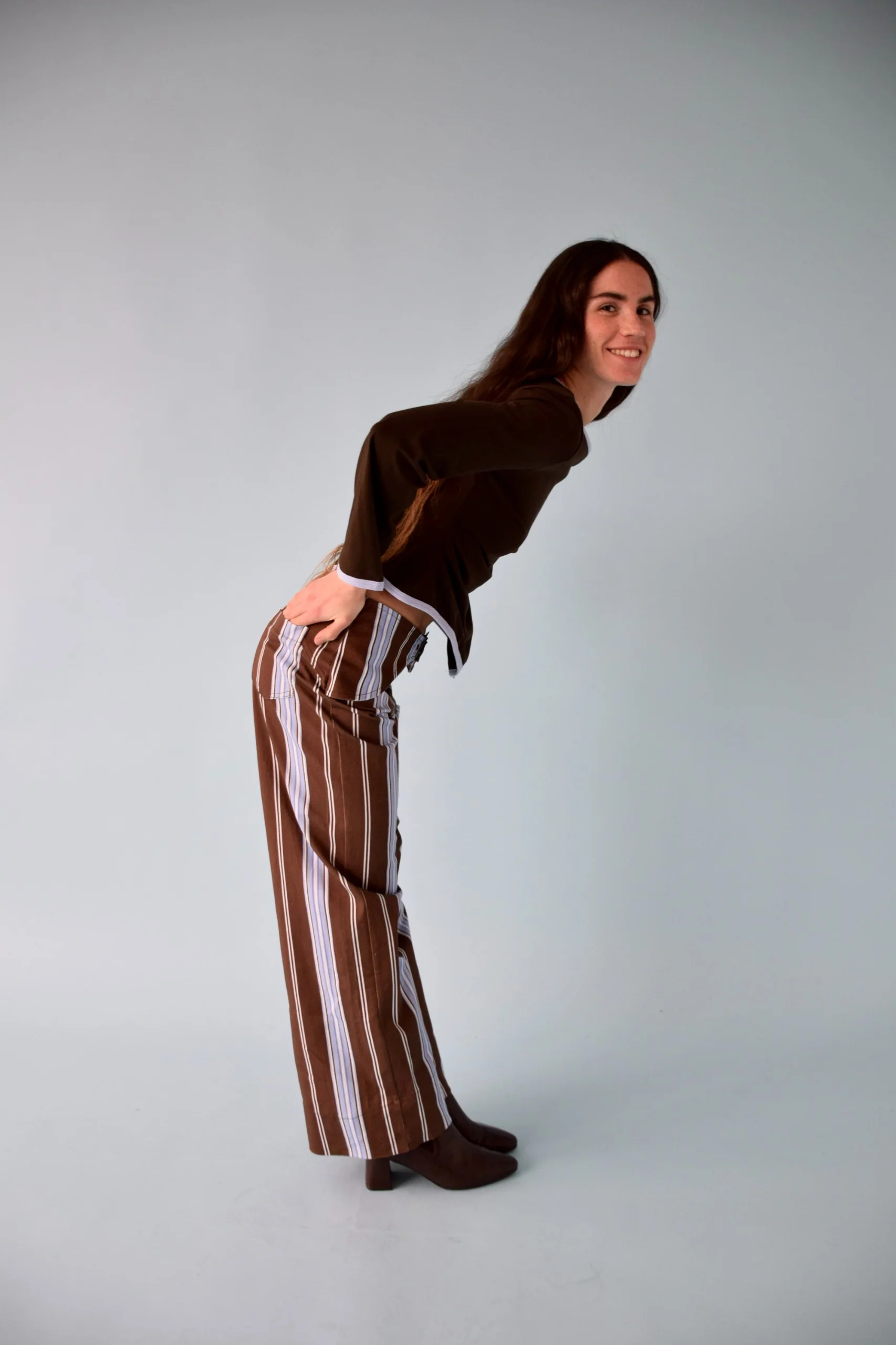 Jeans Tere Azul y Marrón - Image 10