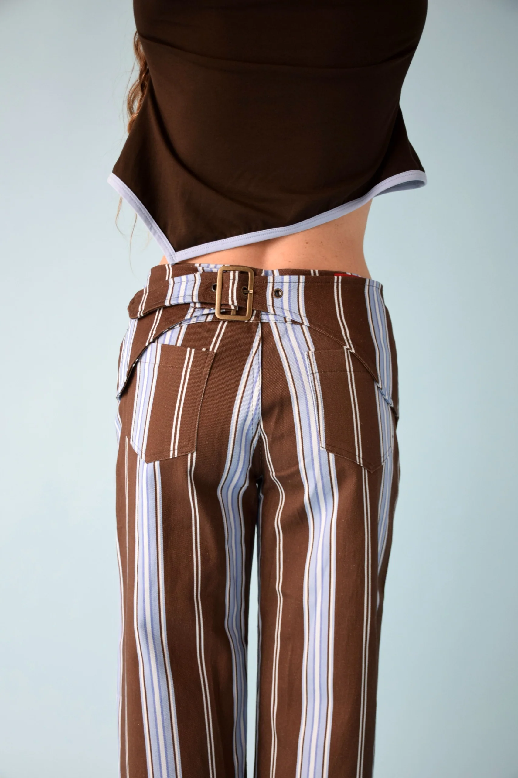 Jeans Tere Azul y Marrón - Image 9