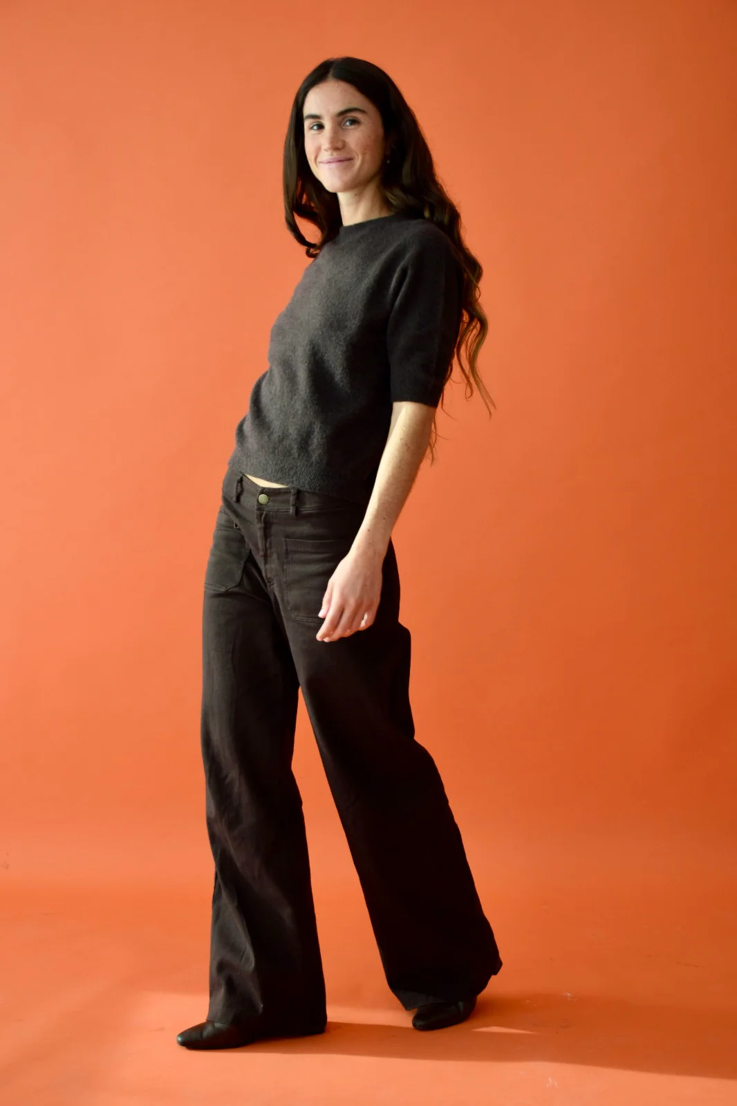 Jeans Valeria Marrón Chocolate - Image 6