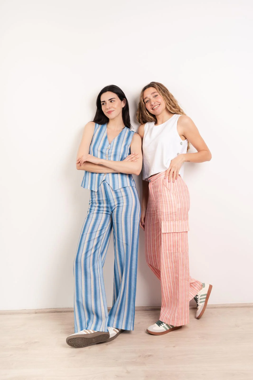 Pantalón Ana Azul Lino - Image 8