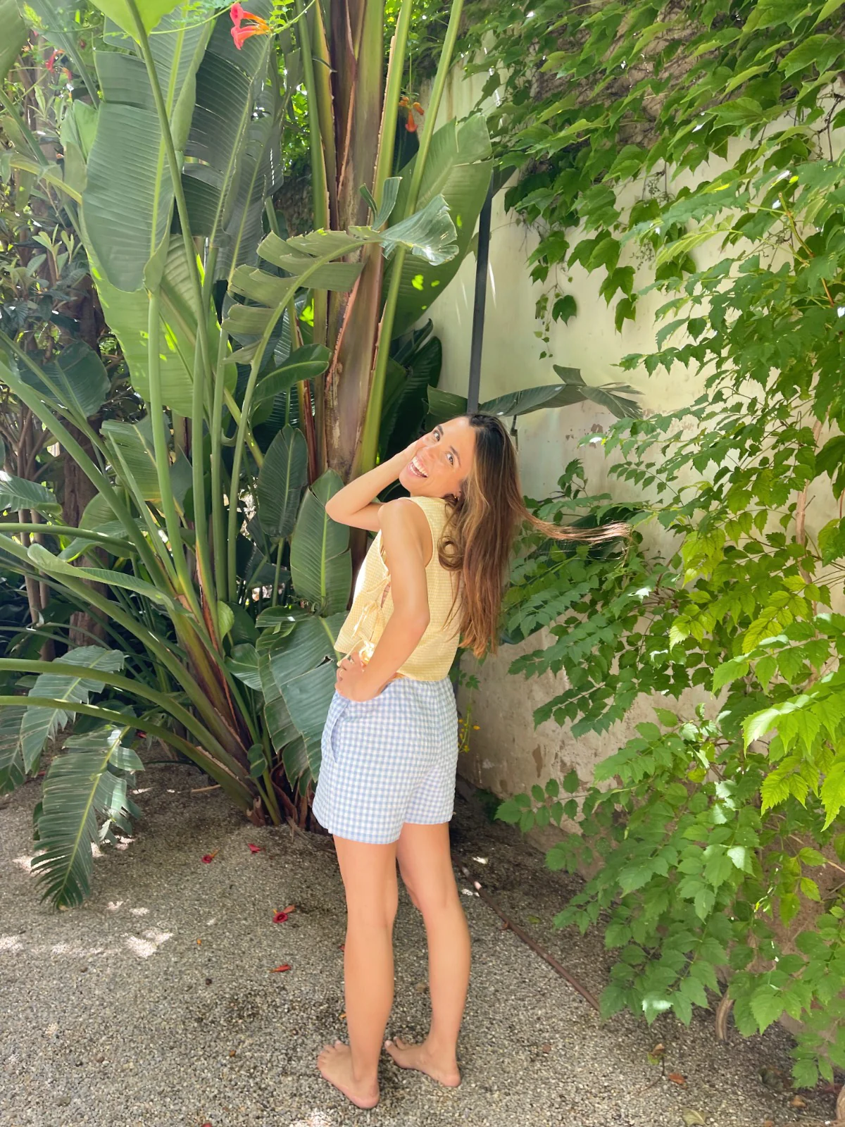 Short Mina Azul y Amarillo - Image 8