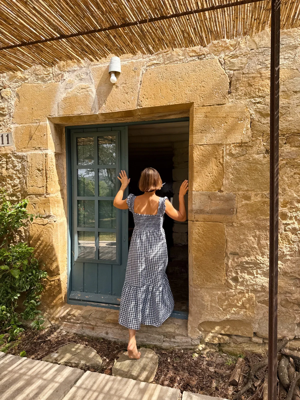 Vestido Amaia Vichy Marino - Image 4