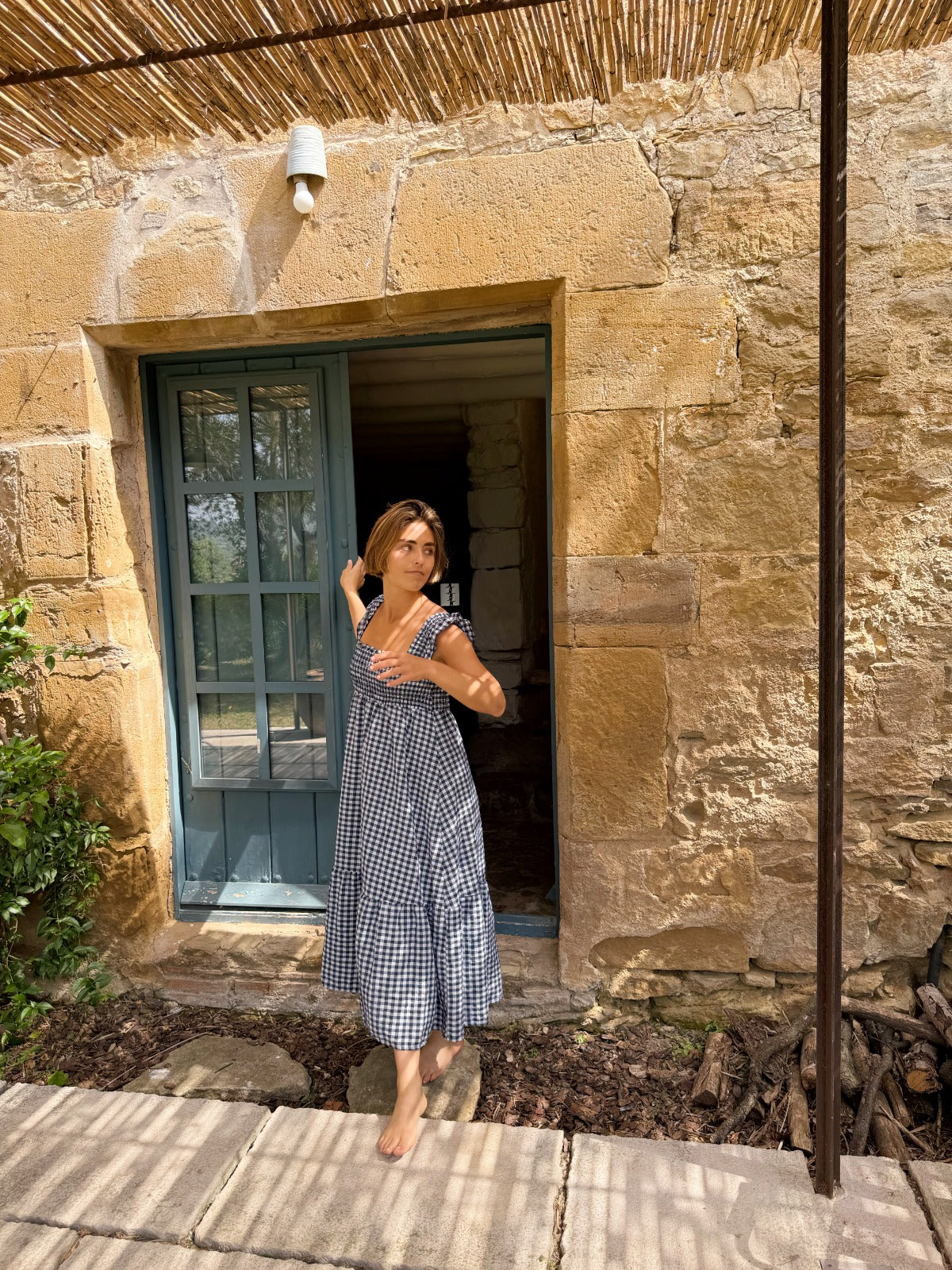 Vestido Amaia Vichy Marino - Image 5