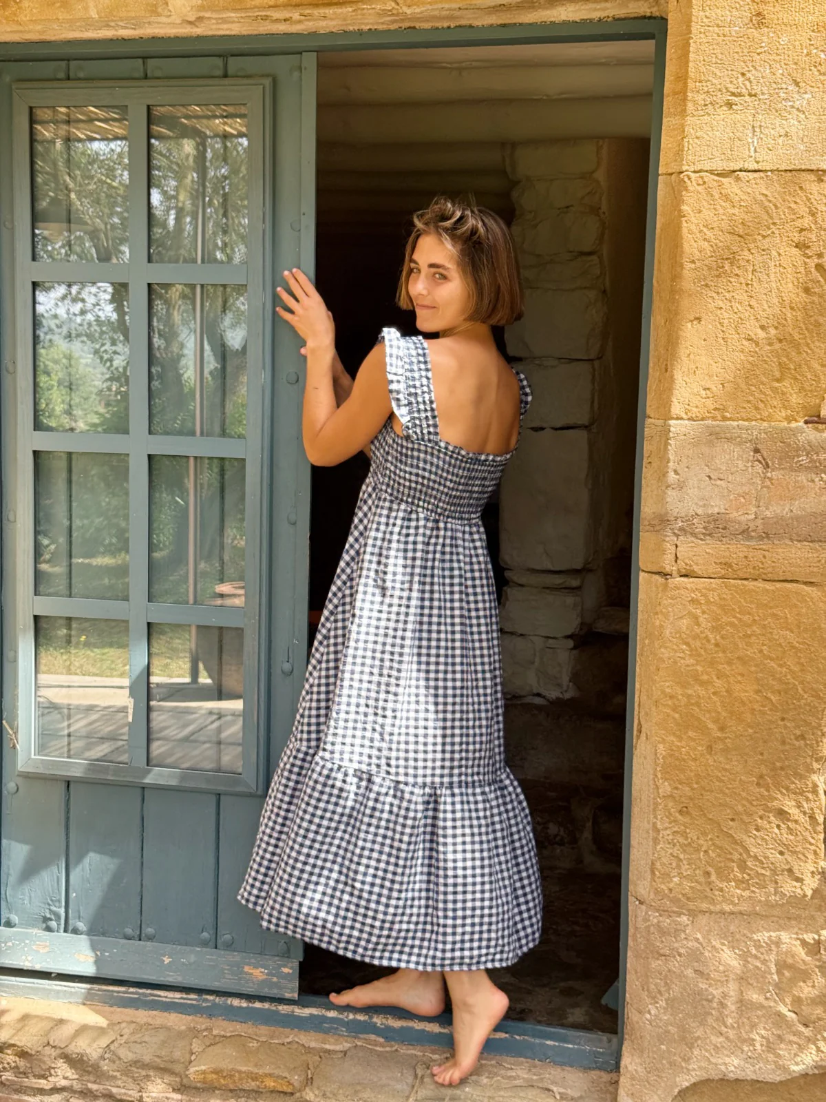 Vestido Amaia Vichy Marino - Image 6