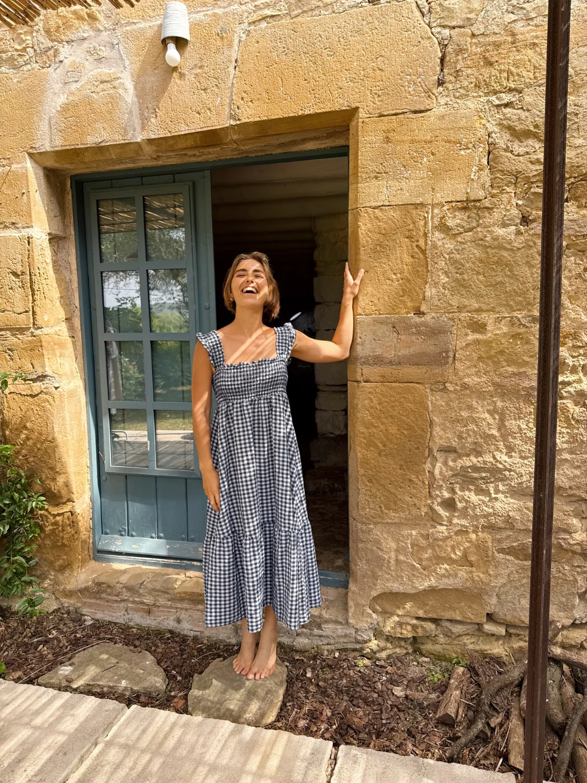 Vestido Amaia Vichy Marino - Image 8