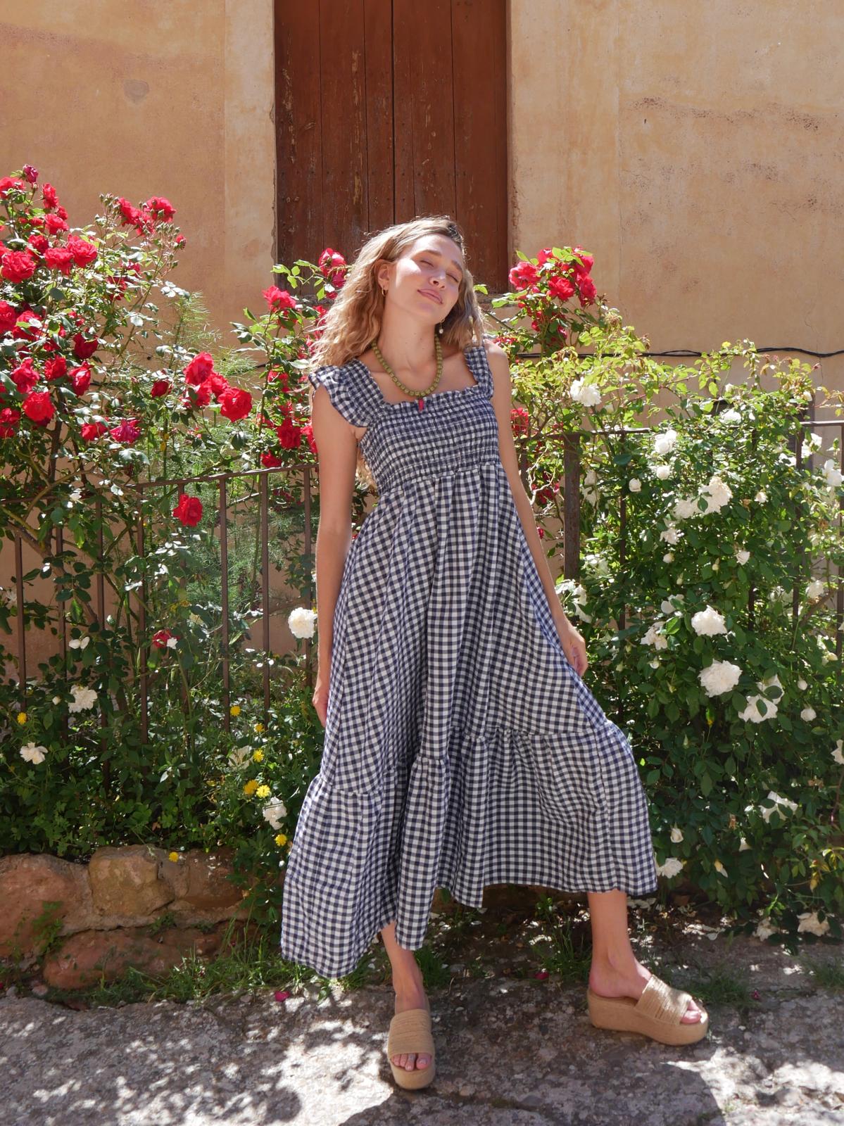 Vestido Amaia Vichy Marino - Image 9