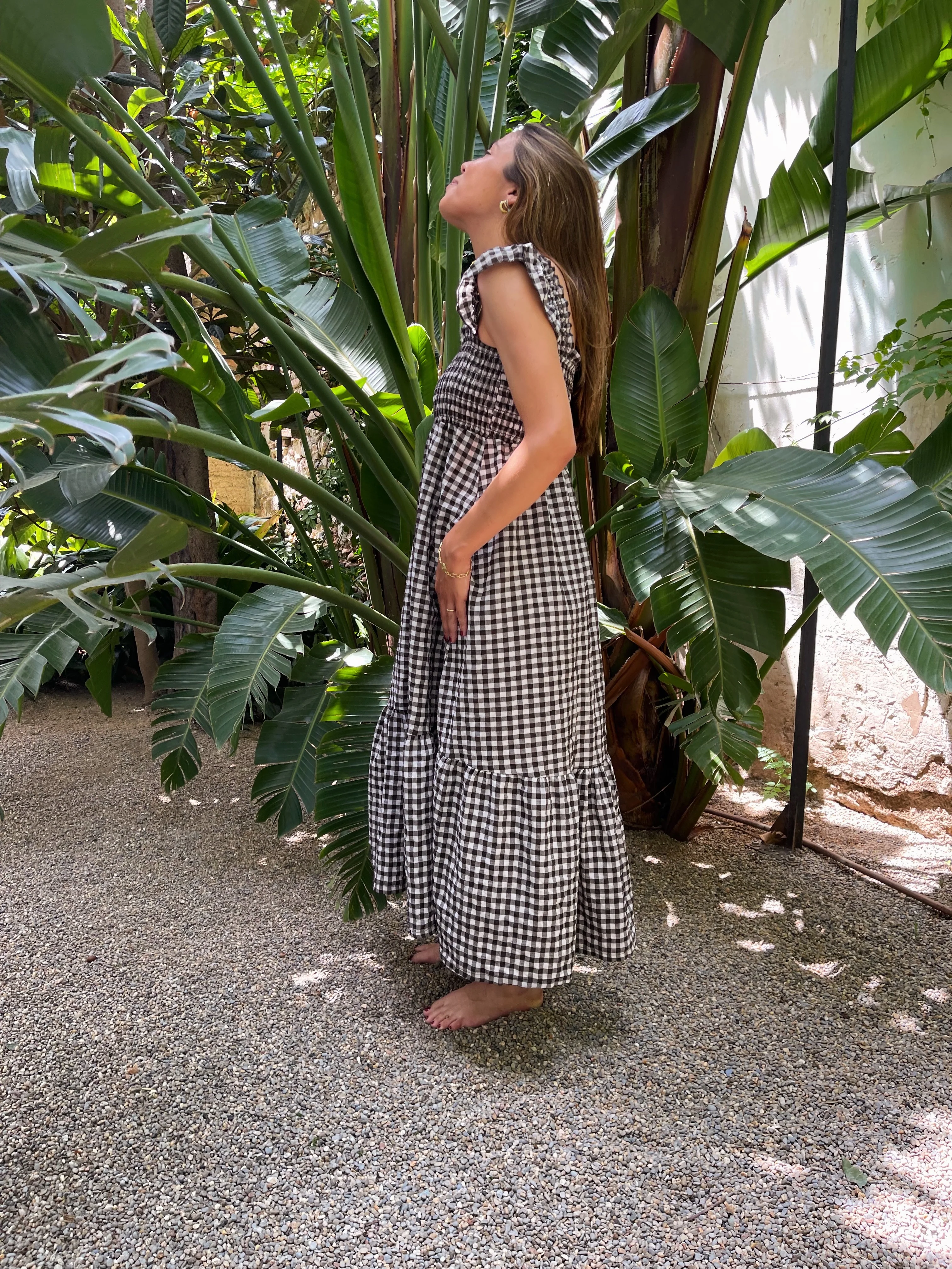 Vestido Amaia Vichy Marrón - Image 4