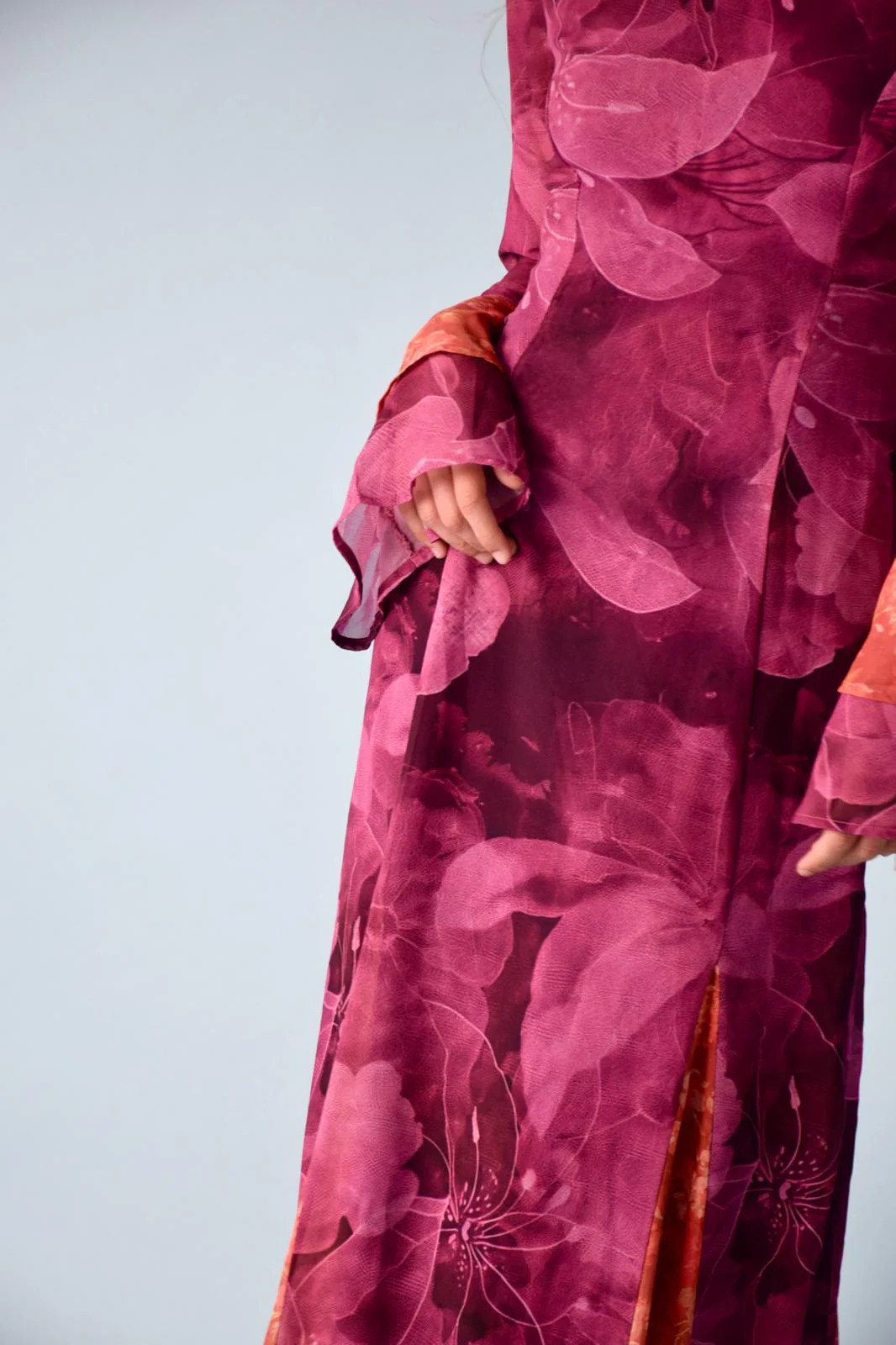 Vestido Camila Burgundy - Image 7