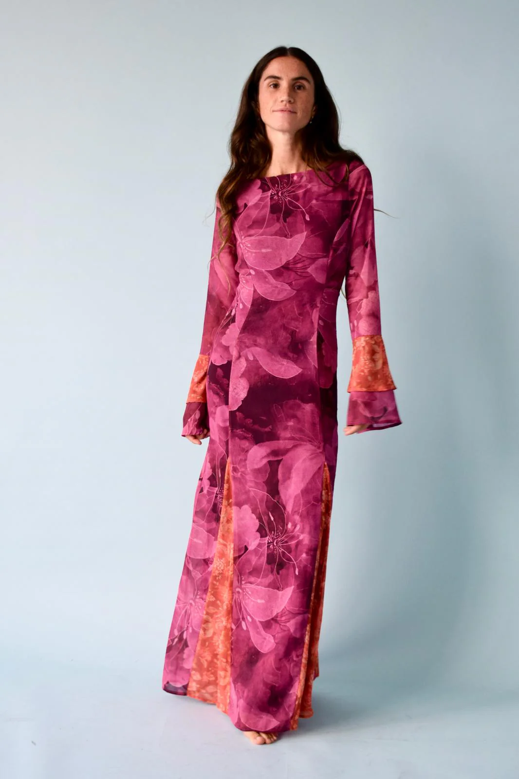 Vestido Camila Burgundy - Image 8