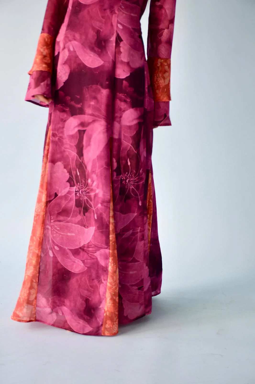 Vestido Camila Burgundy - Image 9