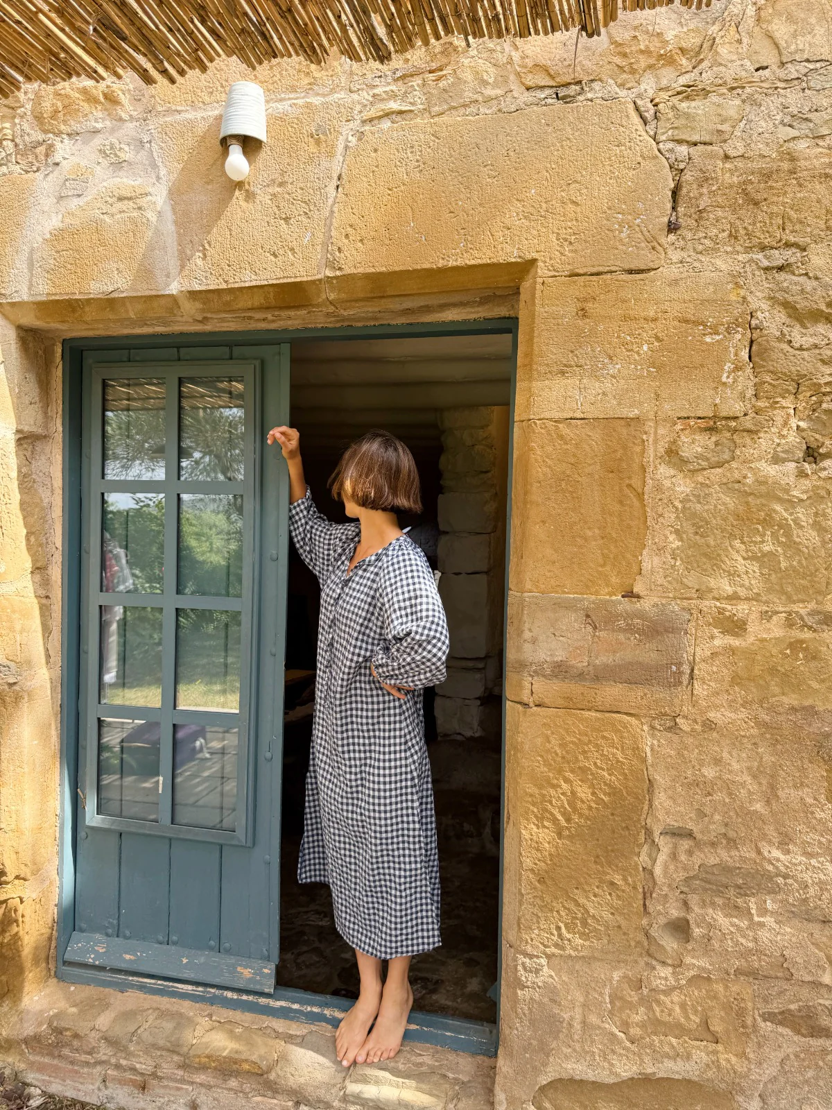 Vestido Matilde Vichy  Marino - Image 5