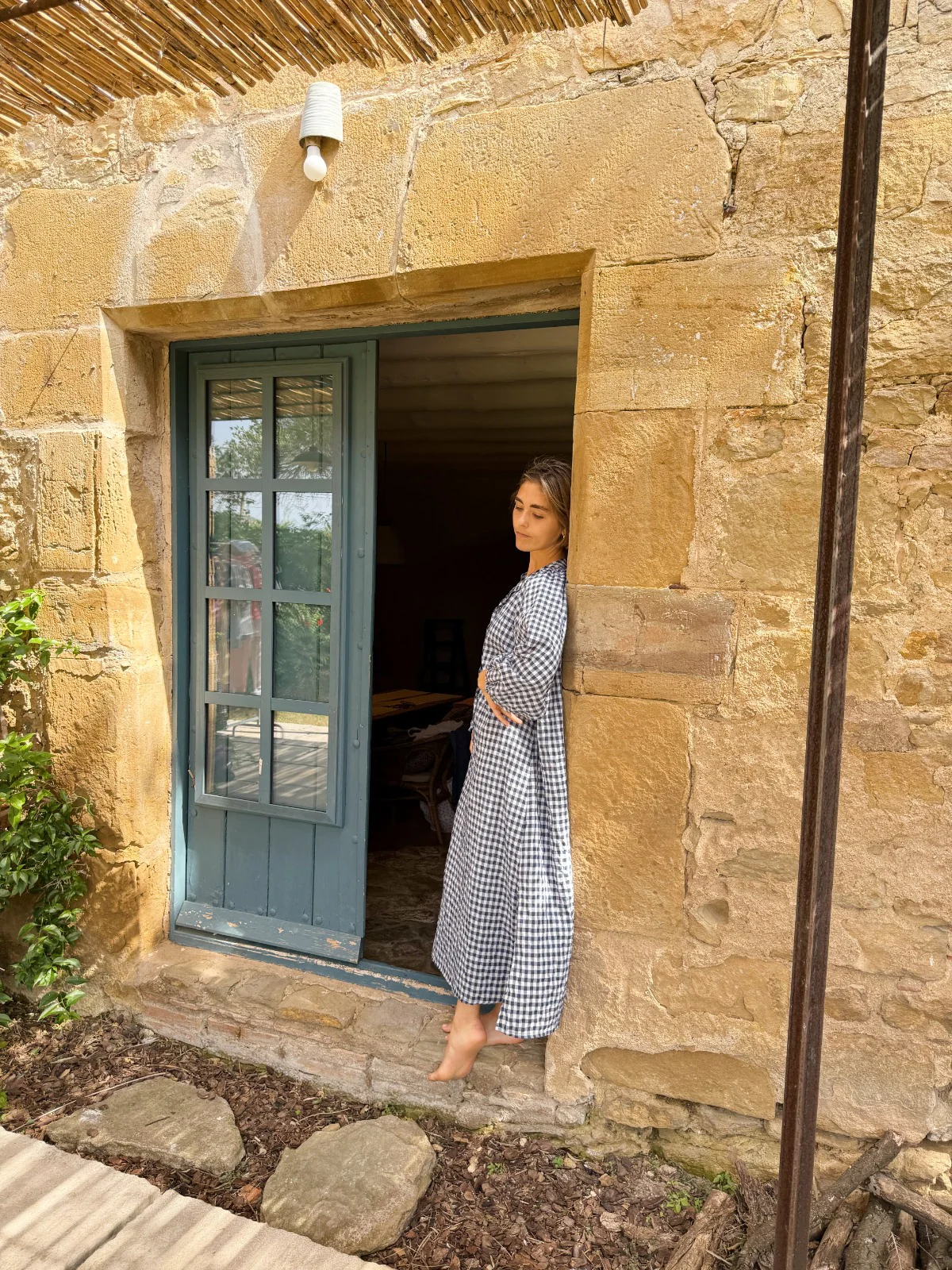 Vestido Matilde Vichy  Marino - Image 6